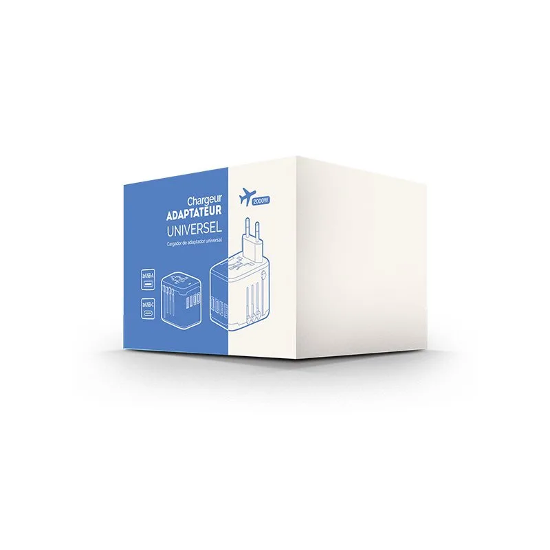 Chargeur adaptateur universel de voyage