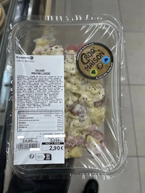 Salade montbéliarde