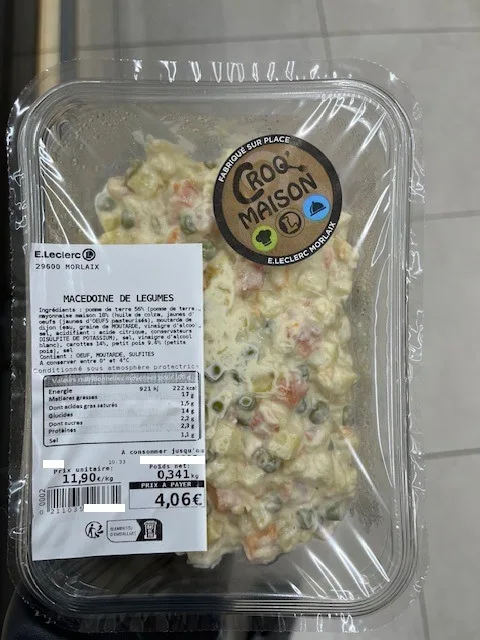 Macédoine de légumes