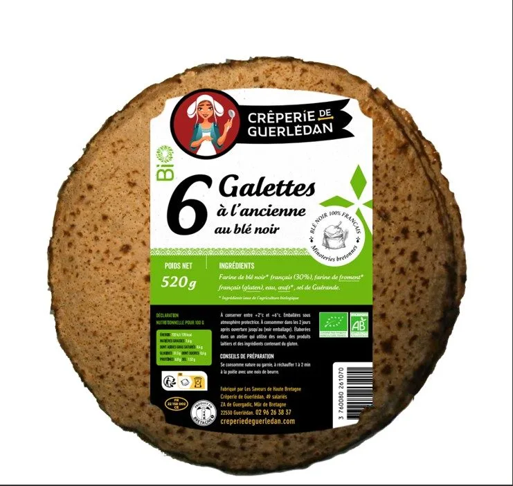Galettes à l'ancienne