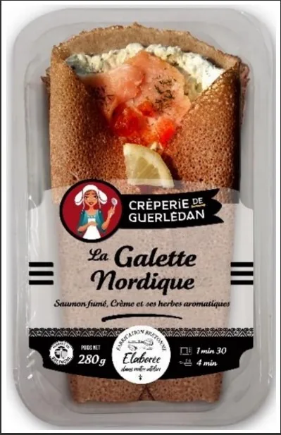 Galettes garnies