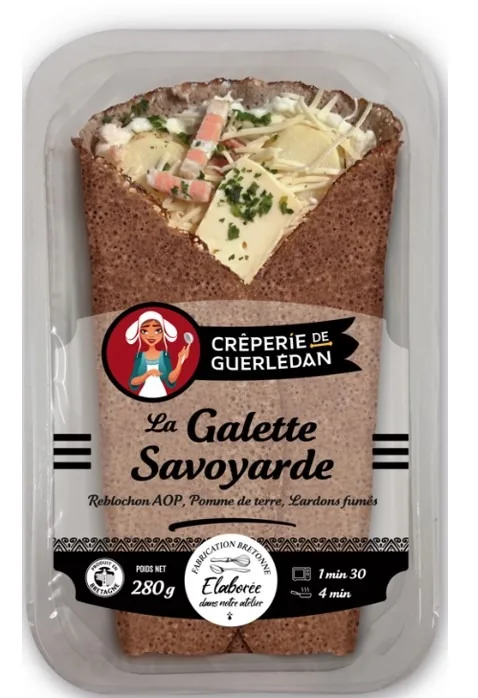 Galettes garnies