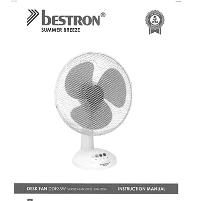 Desk fan