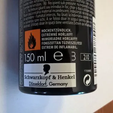 Hair gel foam