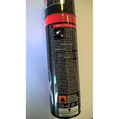 Hair gel foam