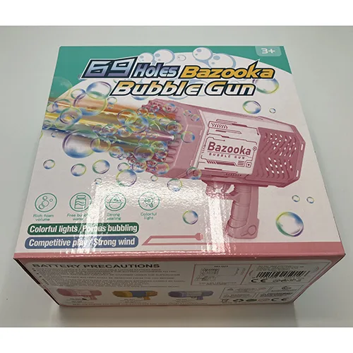 Toy bubble gun