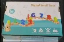 Train en bois age 3+