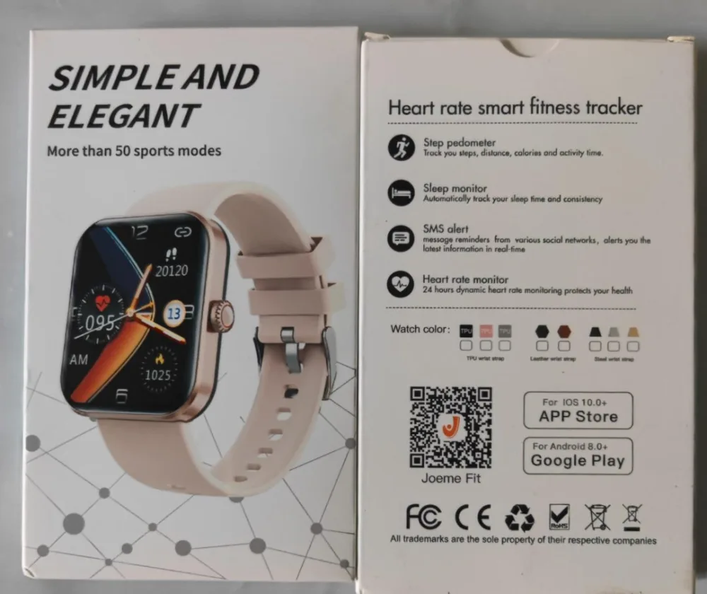 Montre connectée sherum suivipro 2.0 - smart band modèle f57l avec fonction de suivi de glycémie