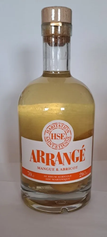 Liqueur au rhum mangue abricot 26°