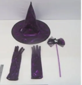 Witch halloween set