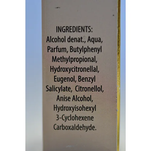 Eau de toilette