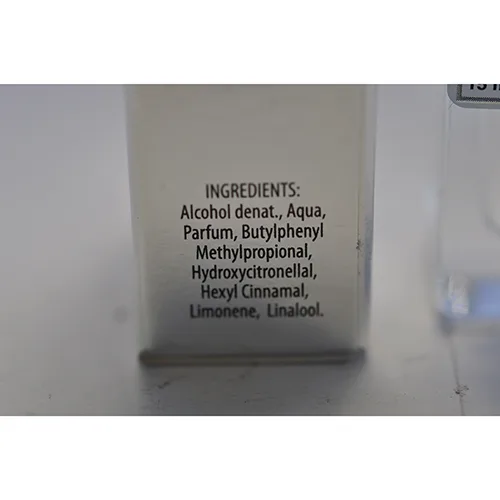 Eau de toilette