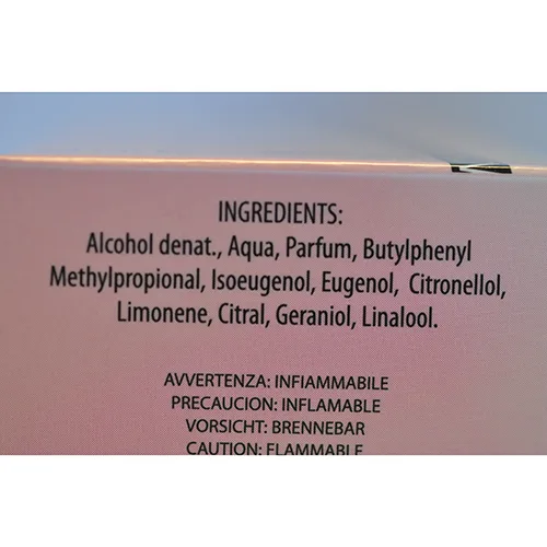 Eau de toilette