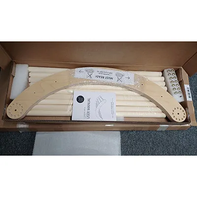 Climbing frame set