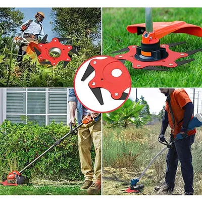 Attachment for brush cutter