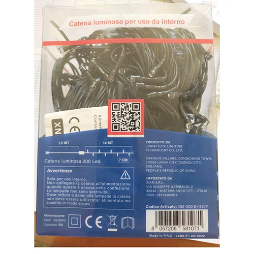 Lighting chain