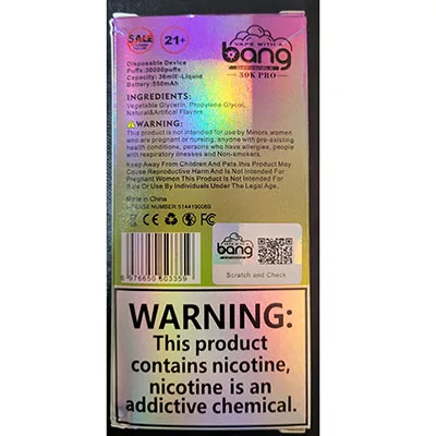 Disposable electronic cigarette