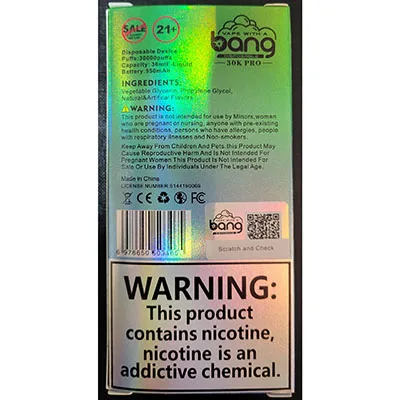 Disposable electronic cigarette