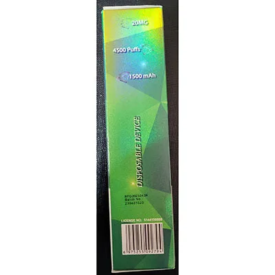 Disposable electronic cigarette