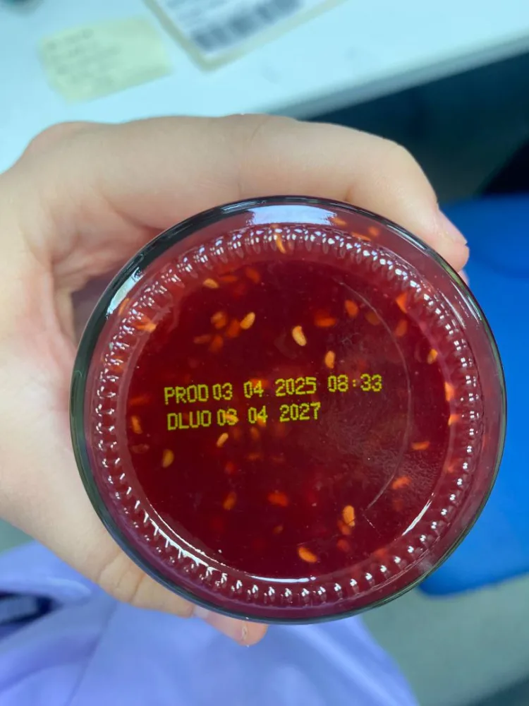 Spécialité de framboise lichi rose
