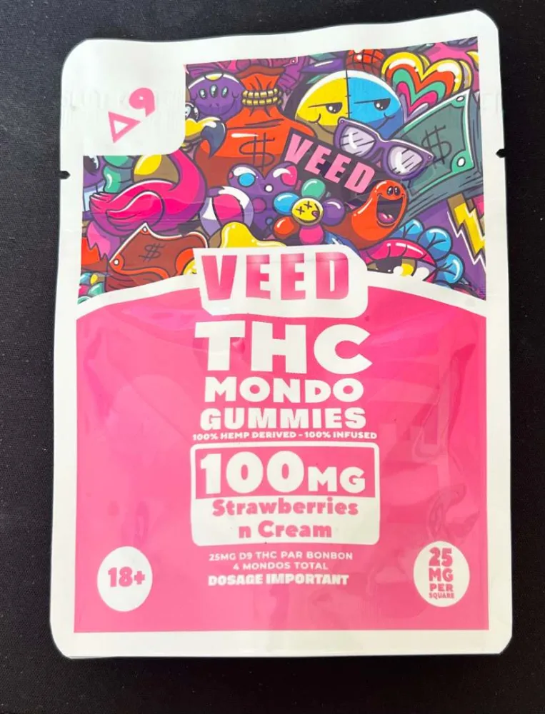 Gummies delta 9 x4 100mg veed