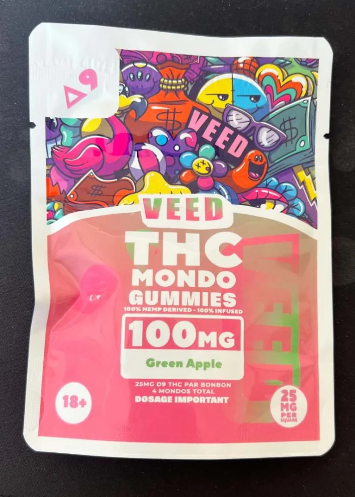 Gummies delta 9 x4 100mg veed