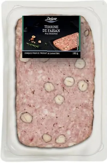 Terrine de faisan aux noisettes