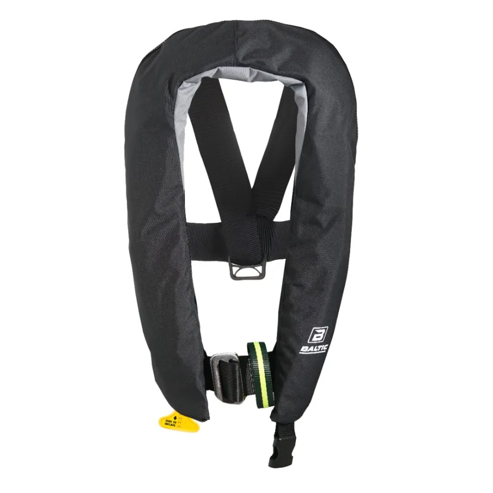Gilet de sauvetage gonflable automatique de marque baltic avec déclencheur hydrostatique hammar - modèle breeze ou winner