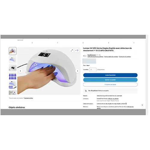 UV nail lamp