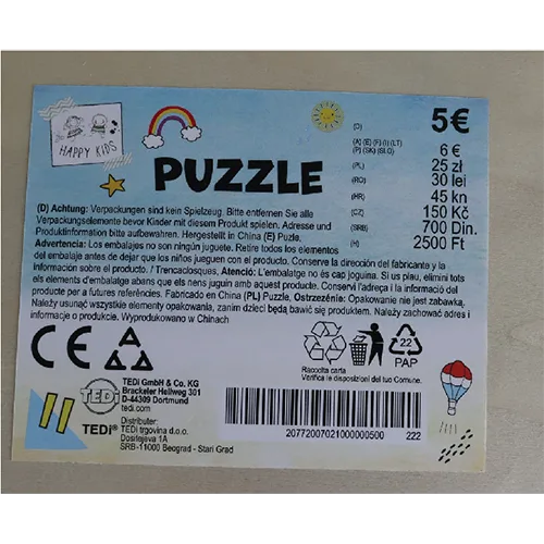 Wooden puzzle