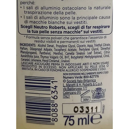 Deodorant