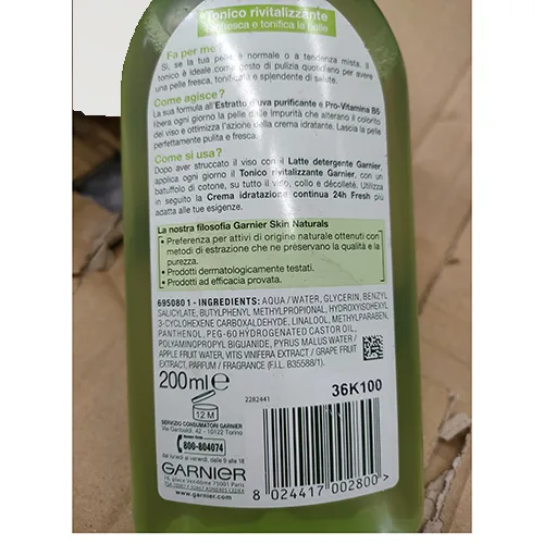 Face tonic