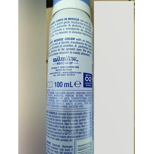 Body mousse