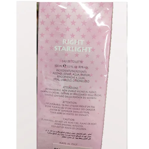 Eau de toilette