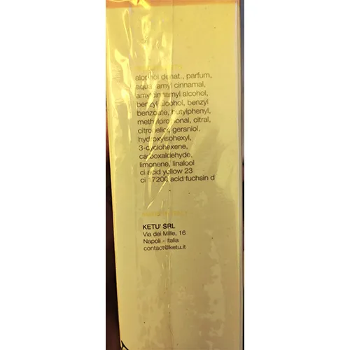 Eau de toilette