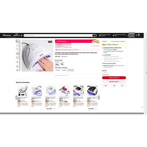 UV nail lamp