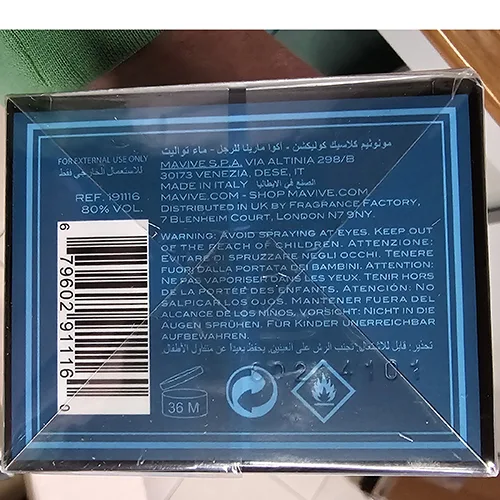 Eau de toilette