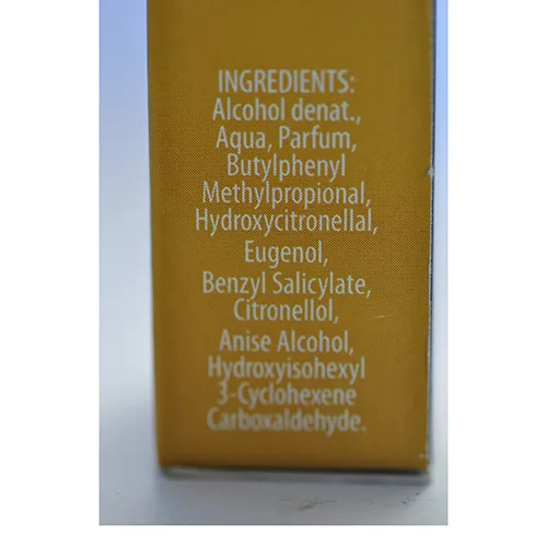 Eau de toilette