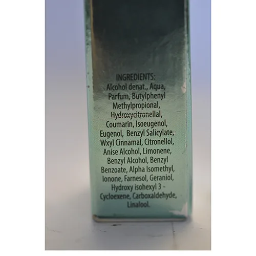 Eau de toilette