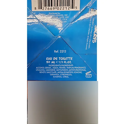 Eau de toilette