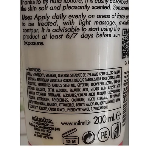 Sun protection cream