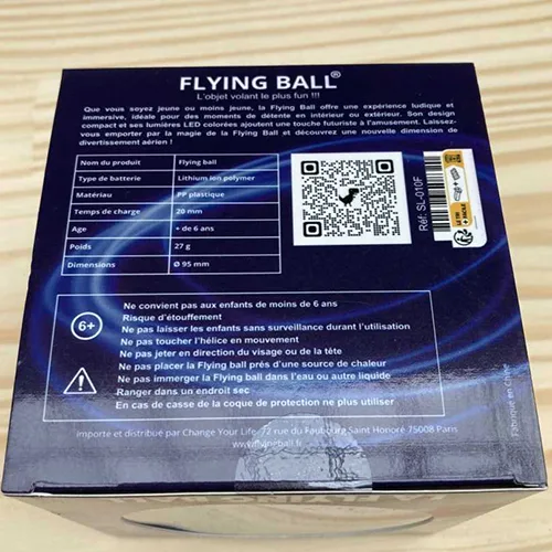Flying ball toy