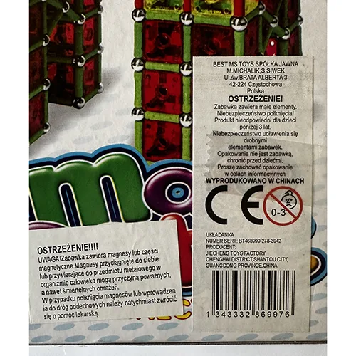 Magnetic toy set