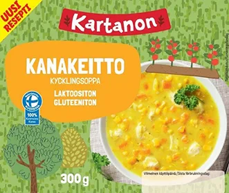 Tiedote sinapille allergisille: Kanakeitoissa jäämiä sinapista