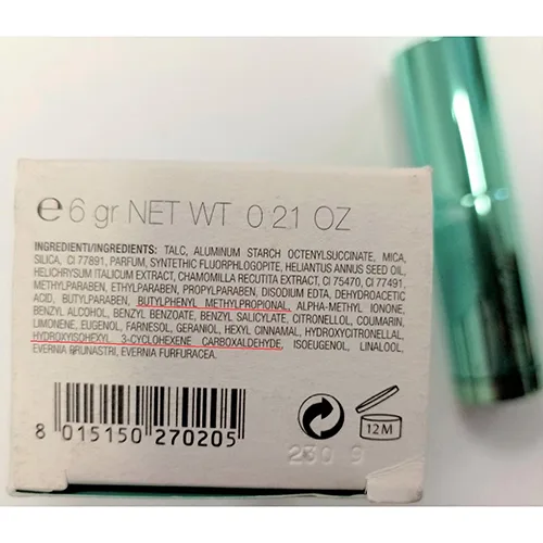 Body powder