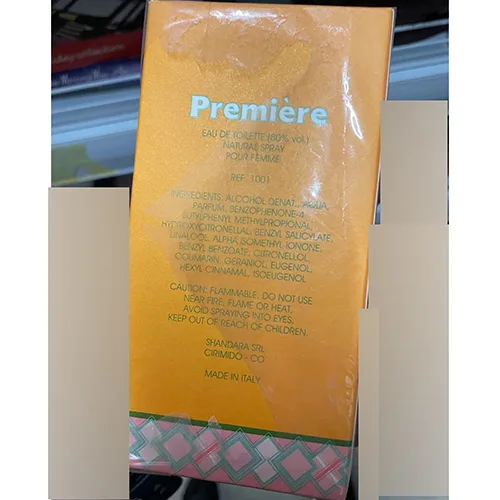 Eau de toilette