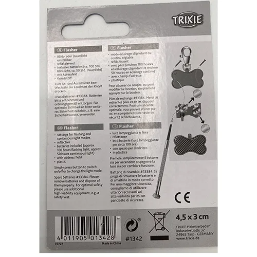 Dog collar light