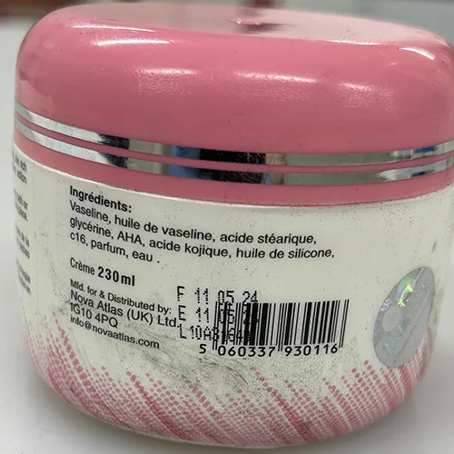 Skin lightening cream