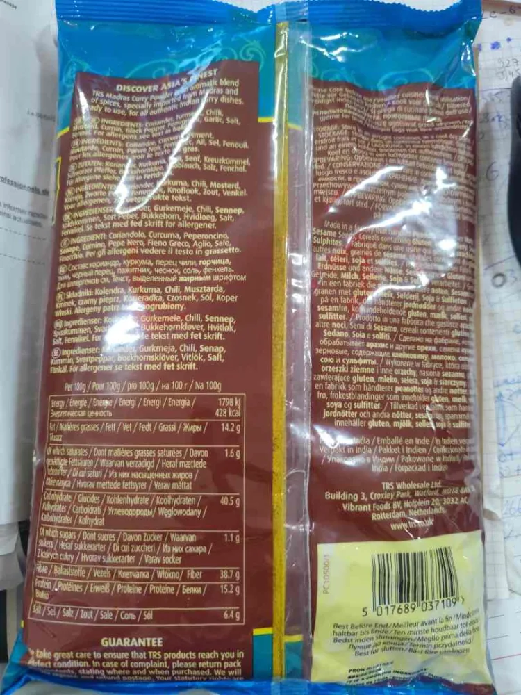 Madras curry powder