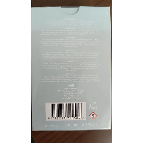 Eau de toilette